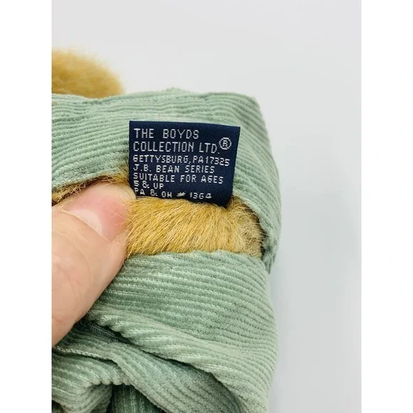 Retired Boyds Bears Forrest B. Bearsley Collectible Plush Jointed Teddy Bear - Picture 5 of 10